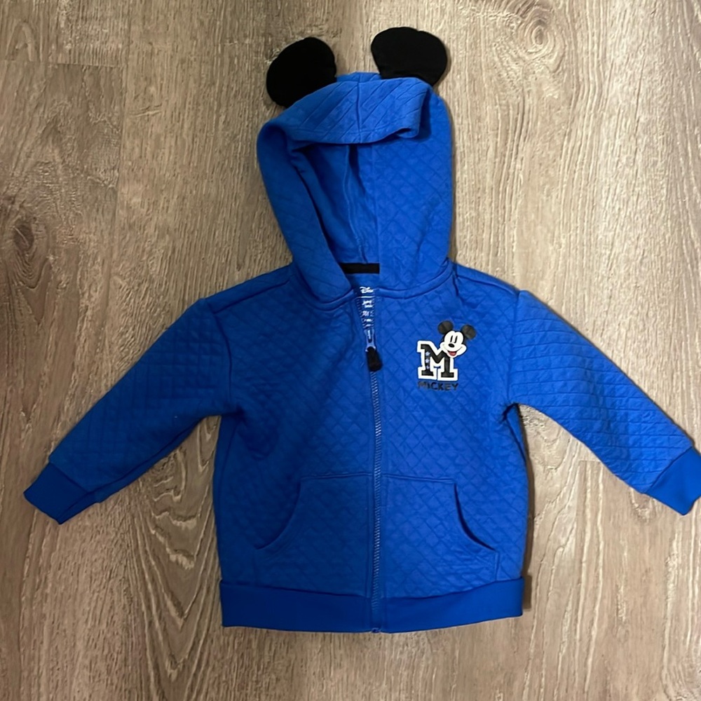 Mickey Mouse themed sweatshirt